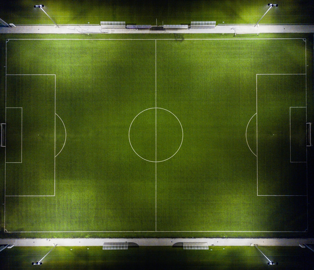 virtual football pitch