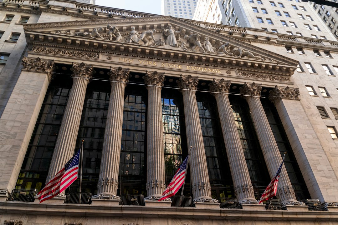 stock exchange trading floor